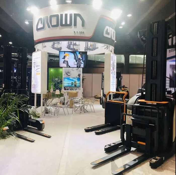 Crown-科朗叉车参与2019 中国(广州)国际物流装备与技术展览会